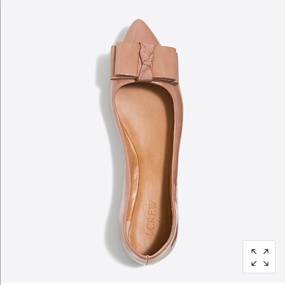 New in Box! Jcrew Emery Flats Bronze Clay Size 8.5